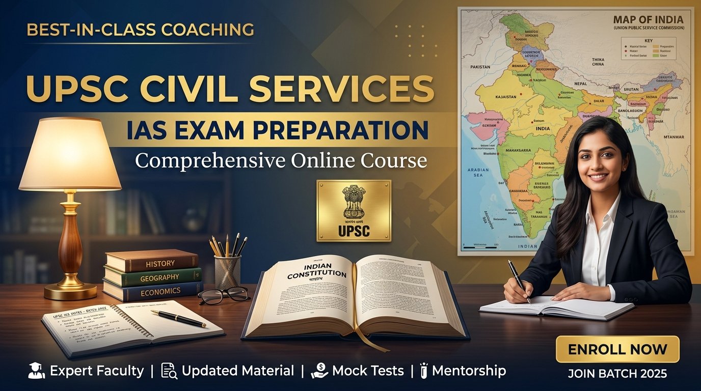 UPSC CSE 2026 Foundation Batch (Prelims + Mains)